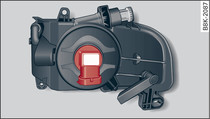 Nebelscheinwerfer: Lampenfassung